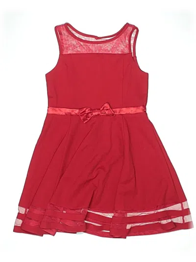 Pre-owned Calvin Klein Kids' Dress In Red