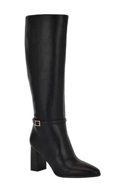 Calvin Klein Drevin Tall Boot In Black