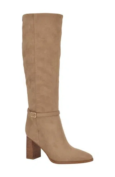 Calvin Klein Drevin Tall Boot In Natural