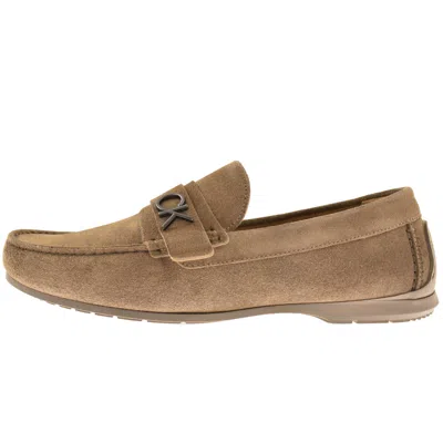 Calvin Klein Driving Shoes Brown