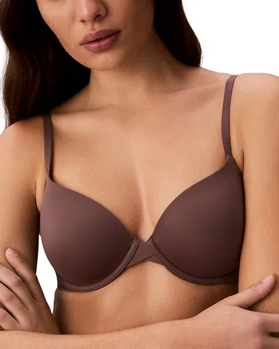 Calvin Klein Dupe-  Perfectly Fit Modern T-shirt Bra In Brown
