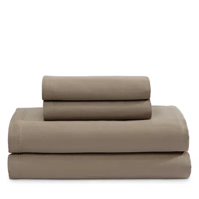 Calvin Klein Earth Collection Cotton Sateen 4 Piece Sheet Set, King