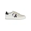Calvin Klein Eco-chic White Sneaker With Contrast Details