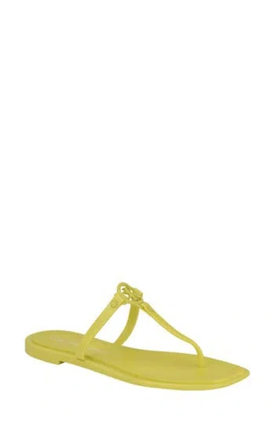 Calvin Klein Edhen Flip Flop In Yellow