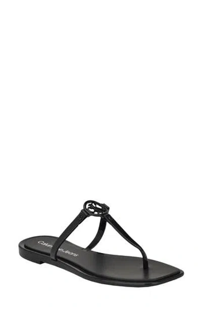 Calvin Klein Edhen Flip Flop In Blk01