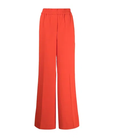 Calvin Klein Elastic Pants Casual Pants In Red