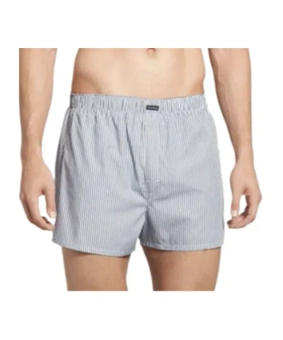 Calvin Klein Elastic Waist-edge Shorts In Gray