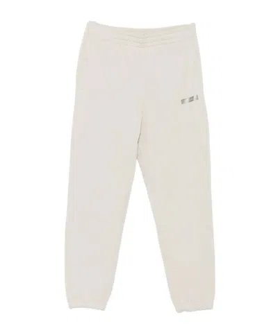 Calvin Klein Elastic Waist Sports Pants In Neutral