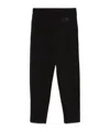 Calvin Klein Satin Ck Tailored Sweatpant Clothing In Black