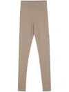 Calvin Klein Elasticated Logo-waistband Leggings In 中性色