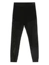 Calvin Klein Elasticated Performance Leggings In Black