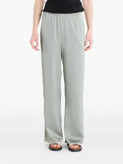 Calvin Klein Elasticated-waistband Trousers In Gray