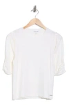 Calvin Klein Elbow-length Sleeve Sweater In White
