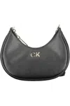 Calvin Klein Elegant Black Chain Shoulder Bag