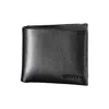 Calvin Klein Elegant Black Leather Dual-compartment Wallet