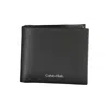 Calvin Klein Elegant Black Leather Wallet With Rfid Blocking