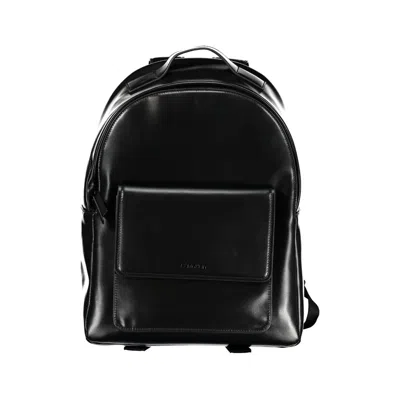 Calvin Klein Elegant Black Urban Backpack With Laptop Men's Compartment