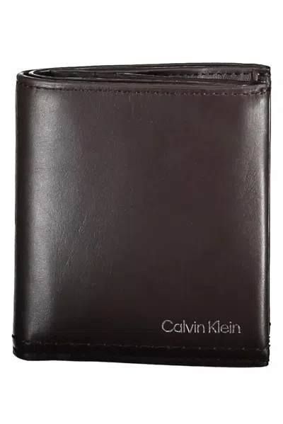CALVIN KLEIN ELEGANT LEATHER WALLET WITH RFID BLOCKER