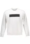 CALVIN KLEIN CALVIN KLEIN WHITE COTTON MEN MEN'S SWEATER