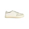 Calvin Klein Elegant White Sneakers With Contrast Accents