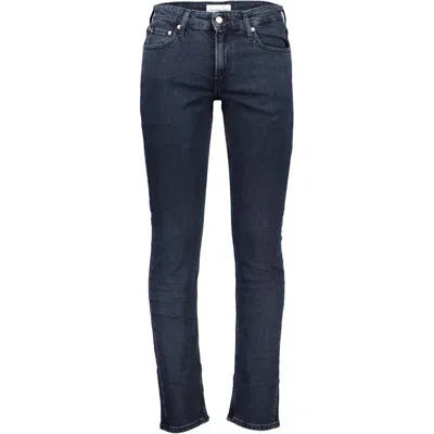 Calvin Klein Elevated Blue Jeans With Signature Contrast Detail