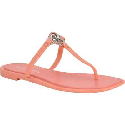 Calvin Klein Ellye Sandal In Pink