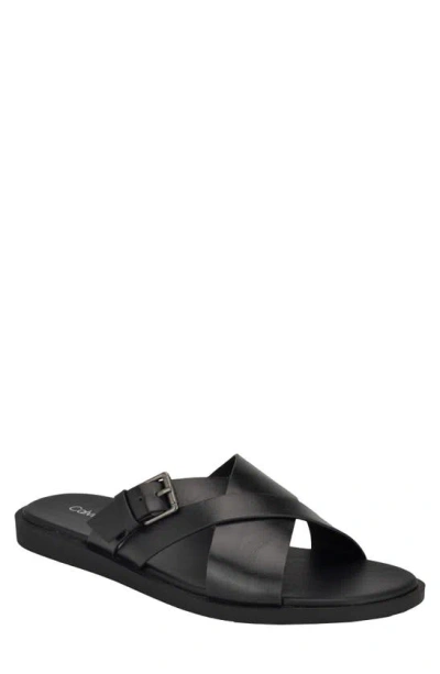 Calvin Klein Elon Sandal In Black