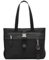 Calvin Klein Elora Medium Tote Bag In Black,silver