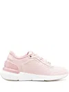 Calvin Klein Embossed Logo Low-top Trainers In Pink