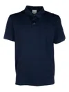 Calvin Klein Embroidered Polo Shirt In Blue