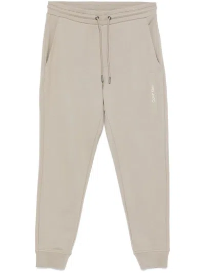 CALVIN KLEIN EMBROIDERED TRACK PANTS