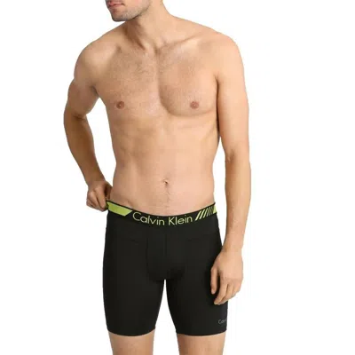 Calvin Klein Endurance Boxer Brief In Power Green In Multi