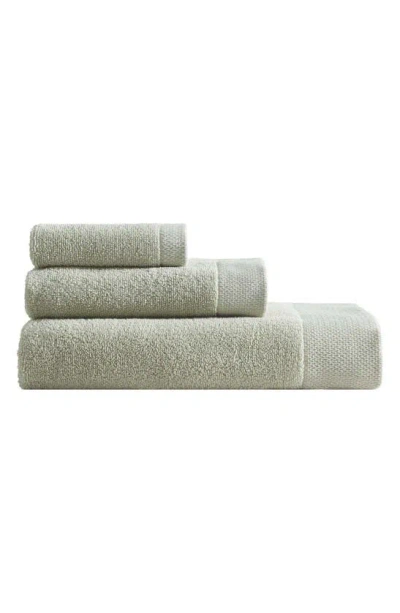 Calvin Klein Entwine 3-piece Towel Set In Gray