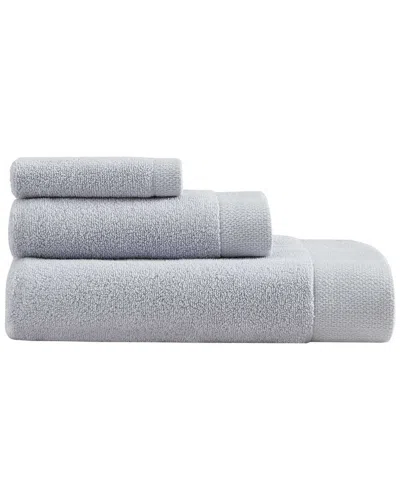 Calvin Klein Entwine Solid Cotton Terry 3pc Towel Set