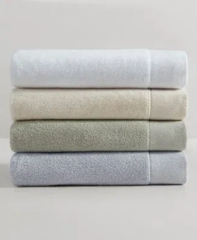 Calvin Klein Entwine Solid Cotton Terry Towel Sets In White