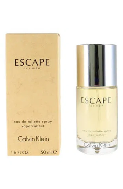 Calvin Klein Escape For Men Eau De Toilette Spray In Transparent