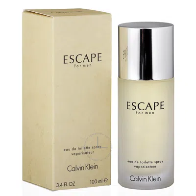 Calvin Klein Escape Men/ Edt Spray 3.4 oz (m) In White