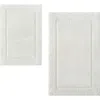 Calvin Klein Essence Solid 2-piece Bath Mat Set In Wheat Beige