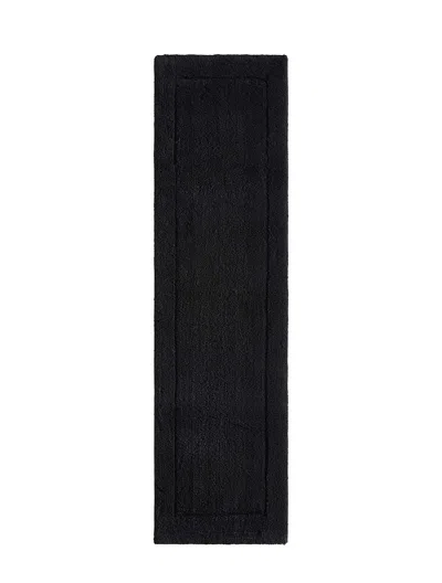 Calvin Klein Essence Solid Runner Bath Rug In Black
