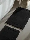 Calvin Klein Essence Solid Tufted Bath Rug In Black