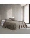 Calvin Klein Essential Garment Washed Cotton Jacquard Coverlet