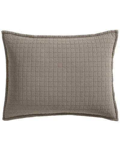 Calvin Klein Essential Garment Washed Cotton Jacquard Sham