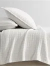 Calvin Klein Essential Garment Washed Cotton Jacquard Sham Set