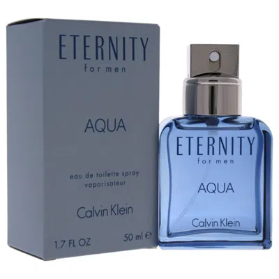 Calvin Klein Eternity Aqua /  Edt Spray 1.7 oz (m) In Blue