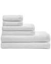 Calvin Klein Eternity Cotton Waffle 6pc Towel Set In White