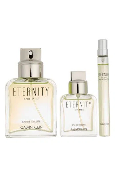 Calvin Klein Eternity Eau De Toilette Set In Transparent