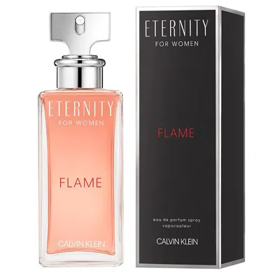 Calvin Klein Eternity Flame Eau De Parfum Spray 3.4 oz For Women In Orange