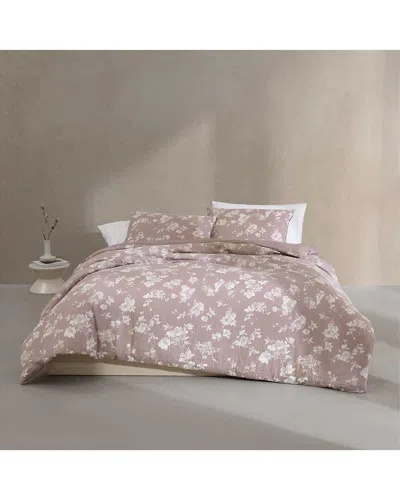 CALVIN KLEIN CALVIN KLEIN ETERNITY FLORAL COTTON GAUZE COMFORTER SET
