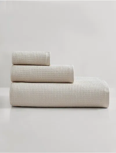 Calvin Klein Eternity Terry Towel Set In Neutral