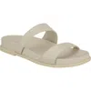 Calvin Klein Explore Slide Sandal In Ivory